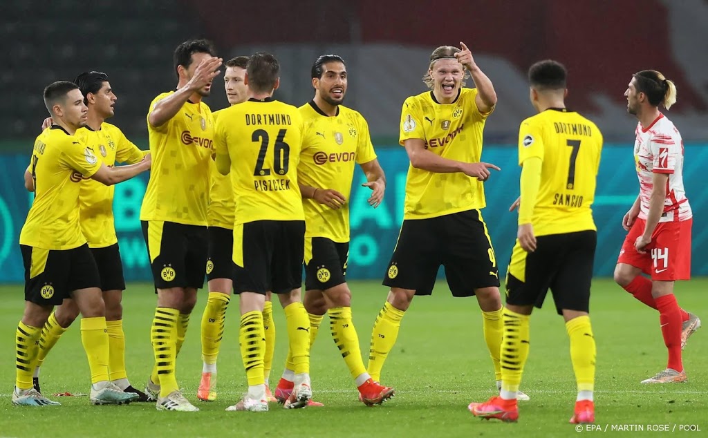 Borussia Dortmund overklast RB Leipzig in Duitse bekerfinale