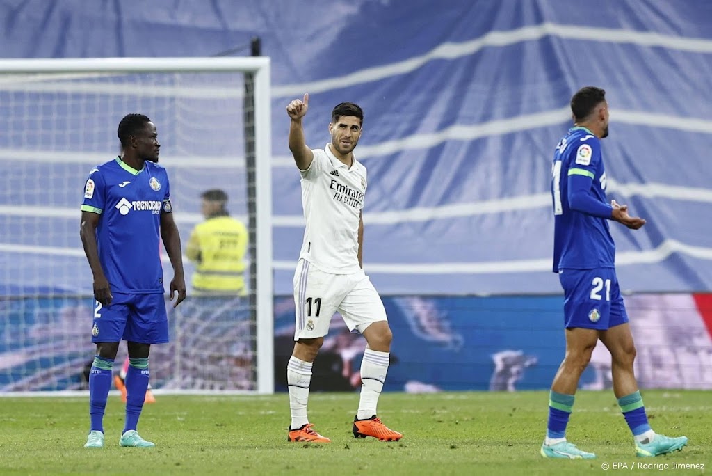 Asensio schiet Real Madrid langs Getafe