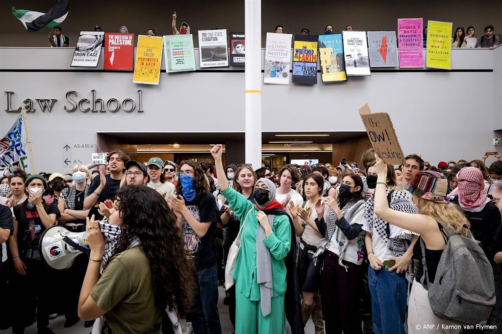 Pro-Palestijns protest breidt uit over universiteiten België