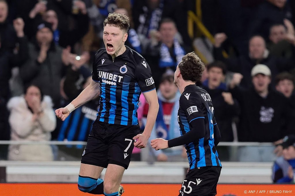 Club Brugge heeft niet genoeg aan twee treffers van Skov Olsen