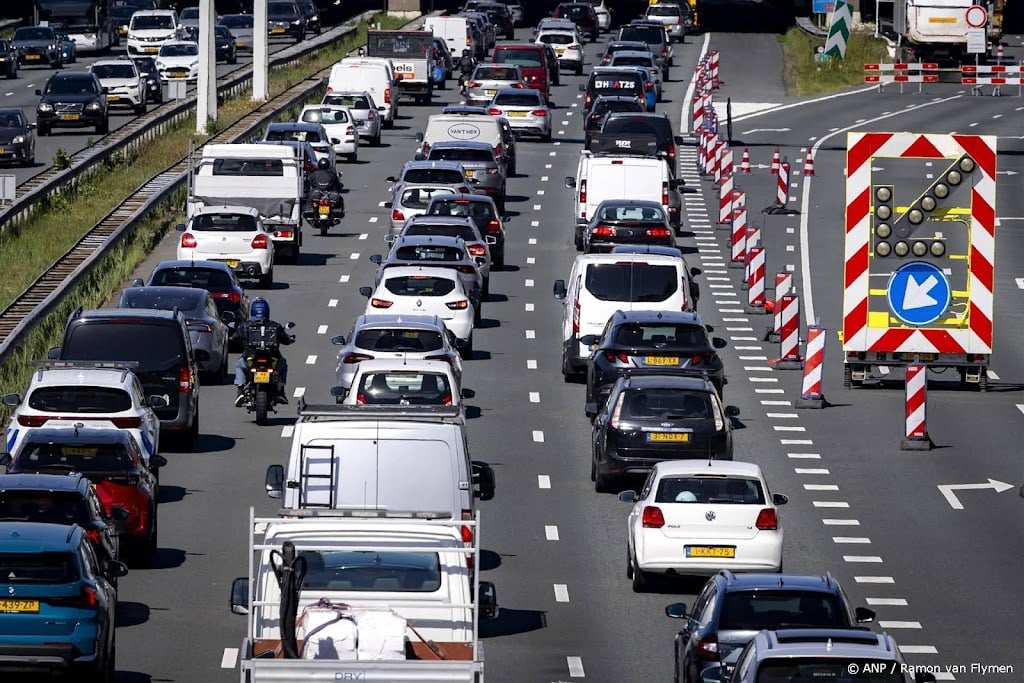 Weer drukte op wegen door omrijders wegens afsluiting A12