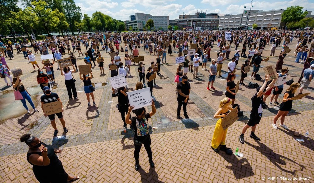 Circa 1600 mensen bij antiracismeprotest in Breda en Den Bosch