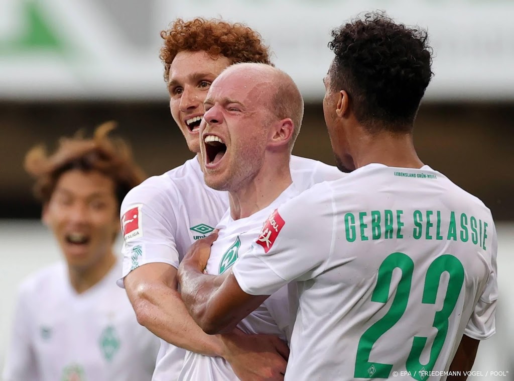 Middenvelder Klaassen geeft Werder Bremen hoop op lijfsbehoud