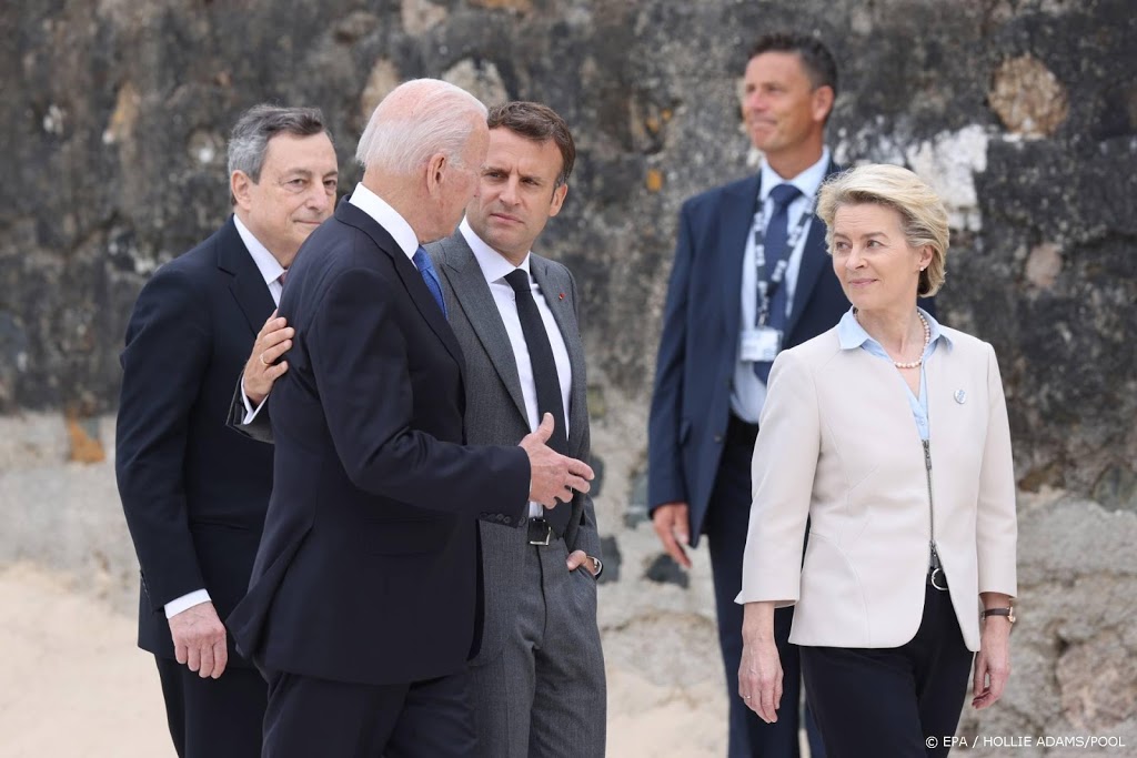 Biden looft ‘buitengewone’ samenwerking op G7-top