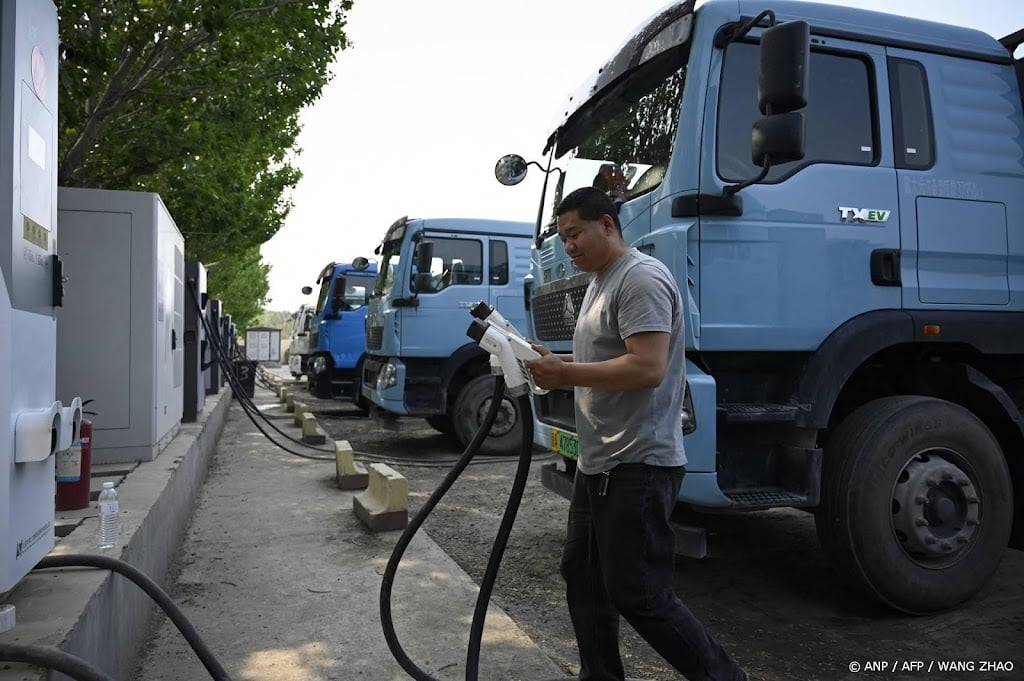 China wil veel meer elektrische vrachtwagens op markt 