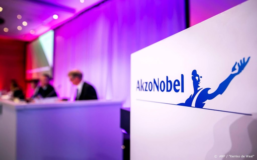 Kwartaalomzet AkzoNobel bijna een vijfde lager door corona
