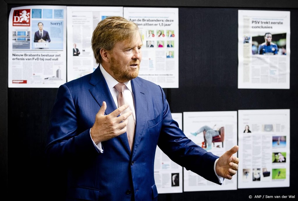Koning heeft zorgen over toenemende agressie tegen journalisten