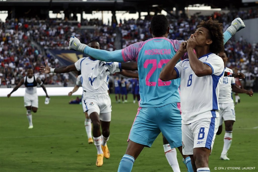 Voetballers Panama verrassen titelhouder VS in Gold Cup