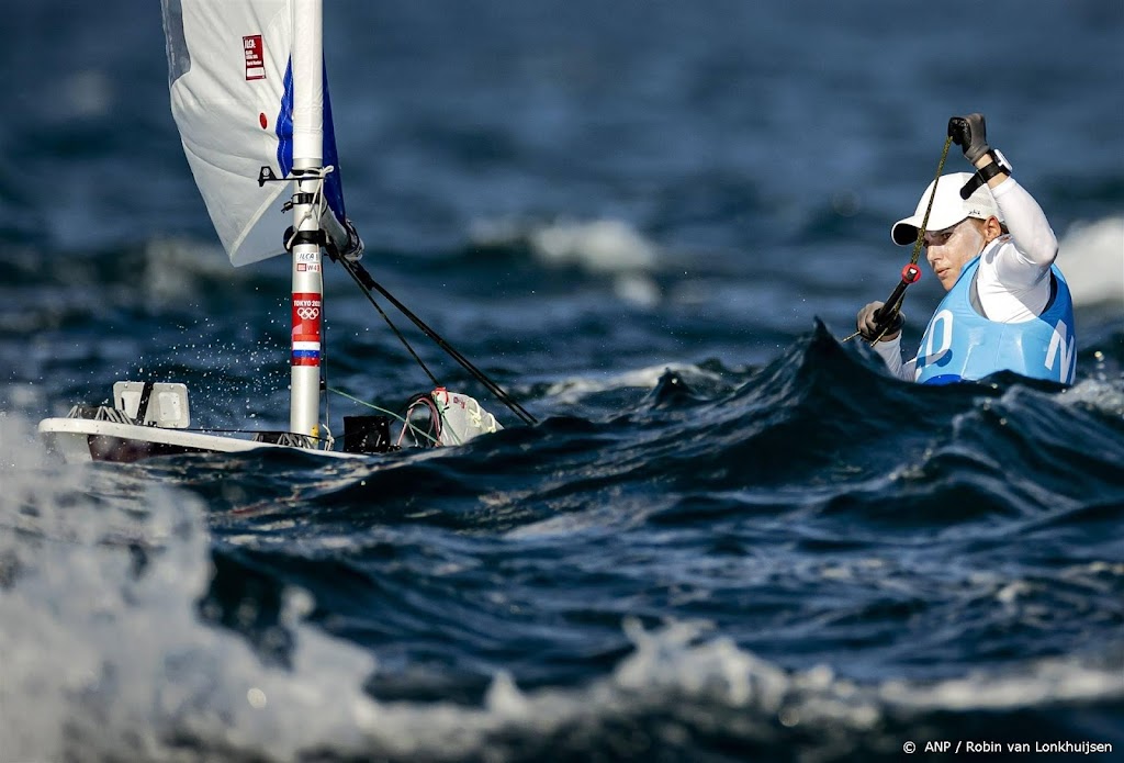 Zeilsters handhaven zich aan kop in olympisch testevent