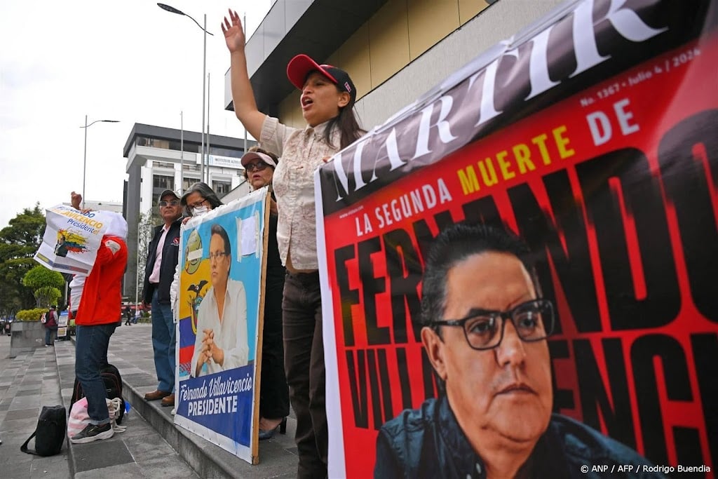 Bijna 35 jaar cel voor moord op presidentskandidaat Ecuador