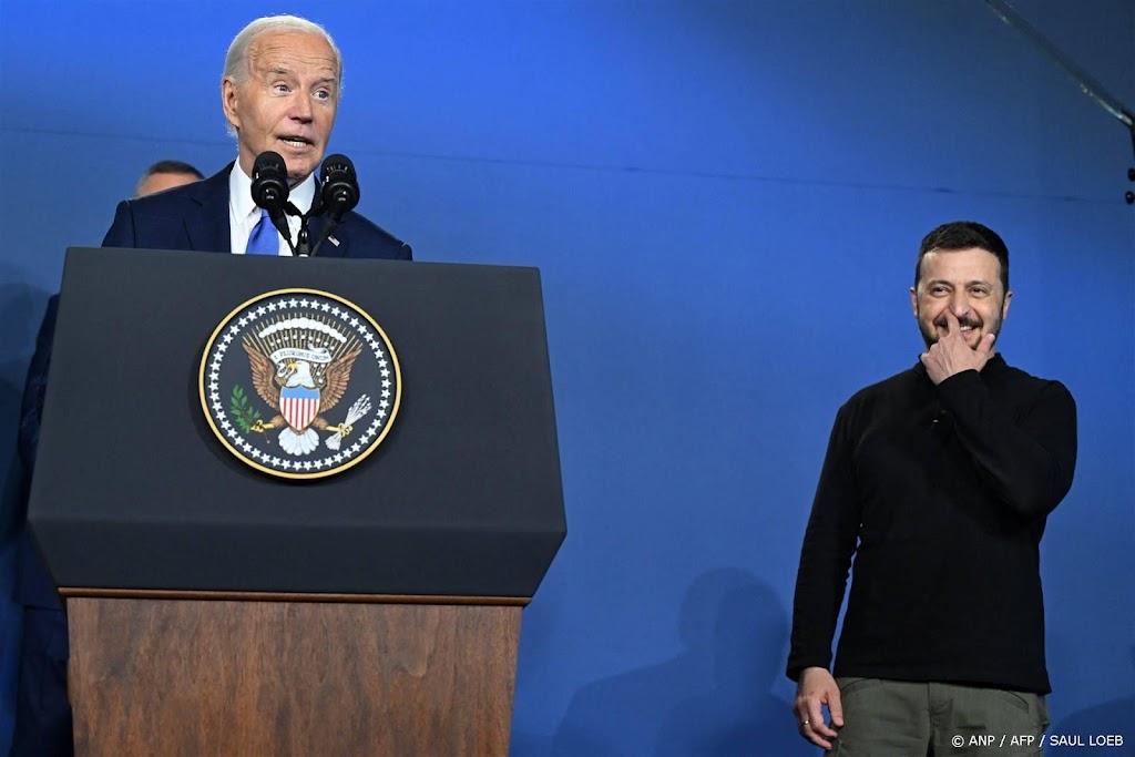 Zelensky neemt Biden verspreking niet kwalijk