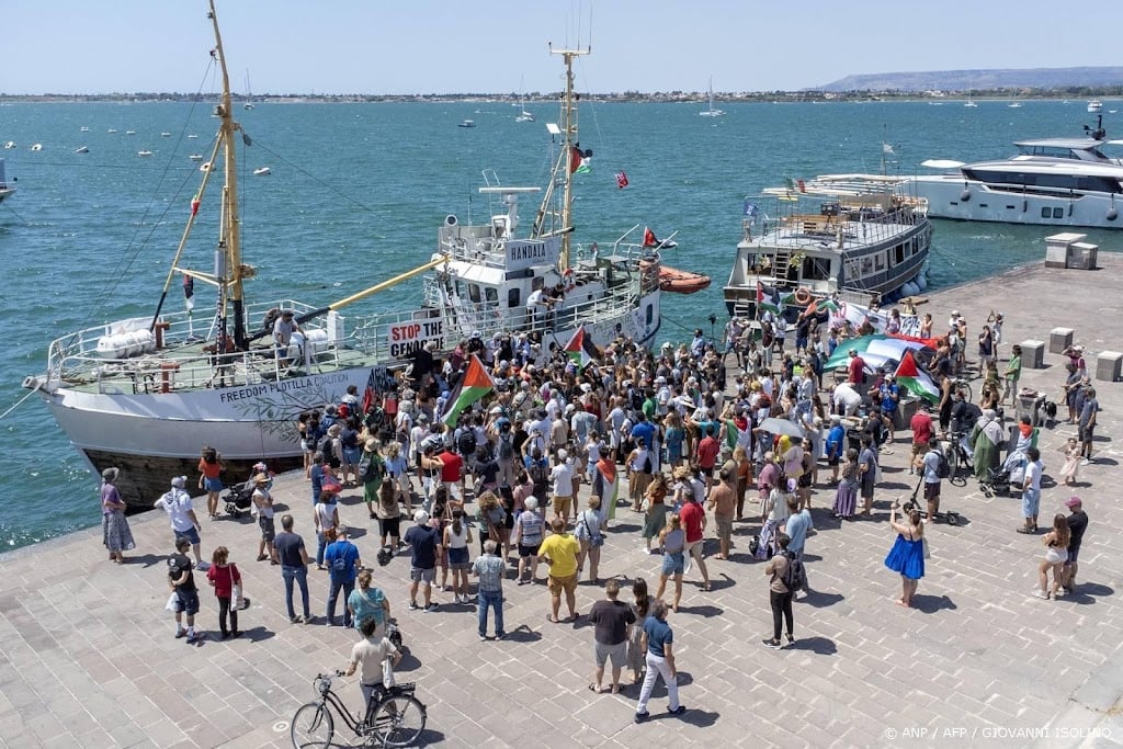 Opnieuw boot van Freedom Flotilla vertrokken richting Gaza