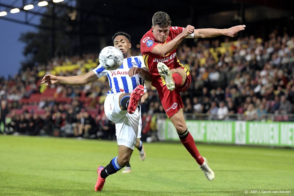 Heerenveen begint nieuwe seizoen met nipte zege op Go Ahead