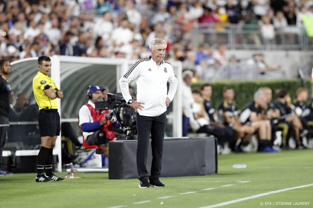 Real Madrid is laatste klus van trainer Ancelotti