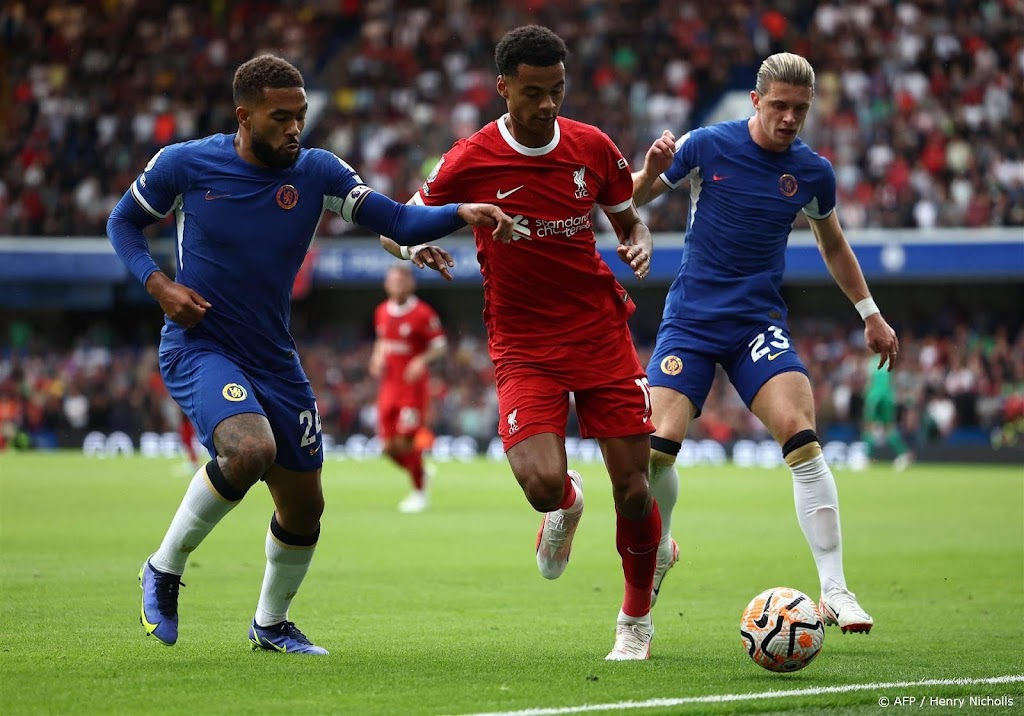Topper tussen Chelsea en Liverpool levert geen winnaar op