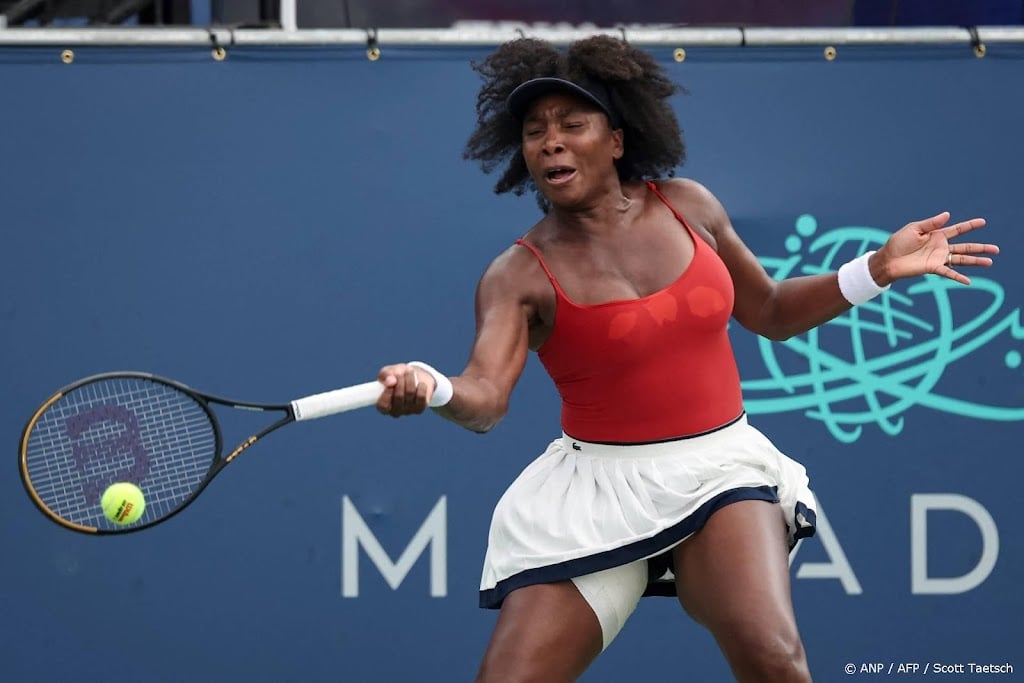 Tennisster Venus Williams (45) met wildcard naar US Open
