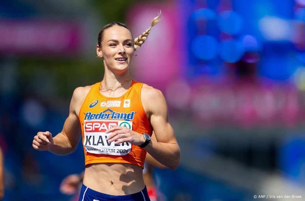 Klaver in Birmingham overtuigend naar derde EK-finale 400 meter