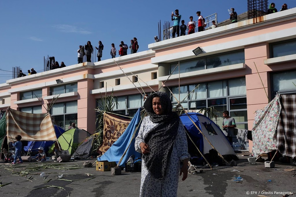Nieuwe onderkomens voor 300 vluchtelingen op Lesbos
