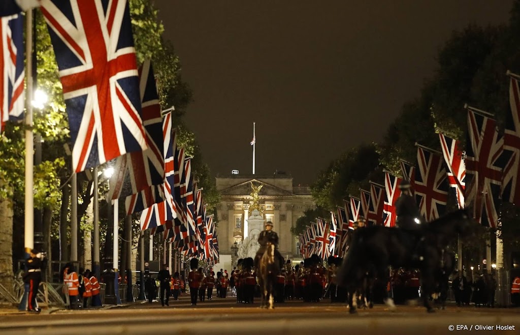 Kist van koningin Elizabeth verlaat Schotland