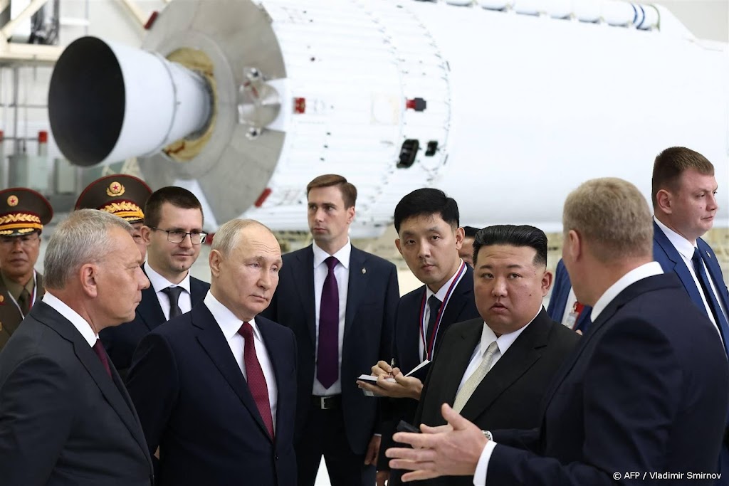 Poetin en Kim treffen elkaar in Rusland