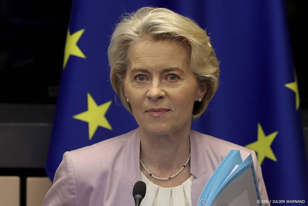 Von der Leyen beroemt zich in laatste 'troonrede' op wapenfeiten