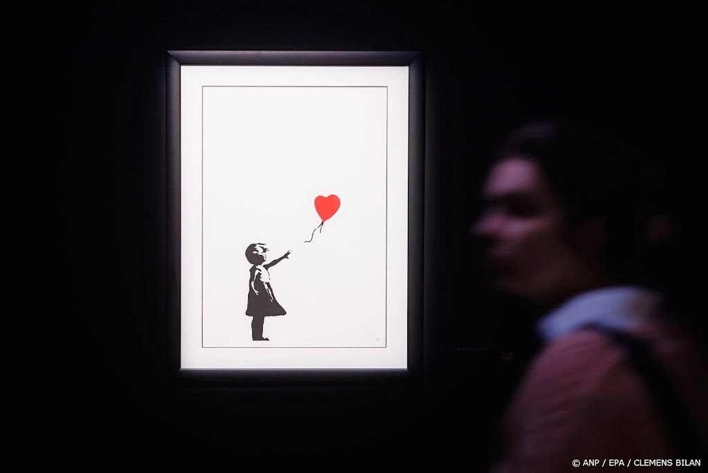 Twee mannen aangeklaagd na diefstal beroemde Banksy in Londen