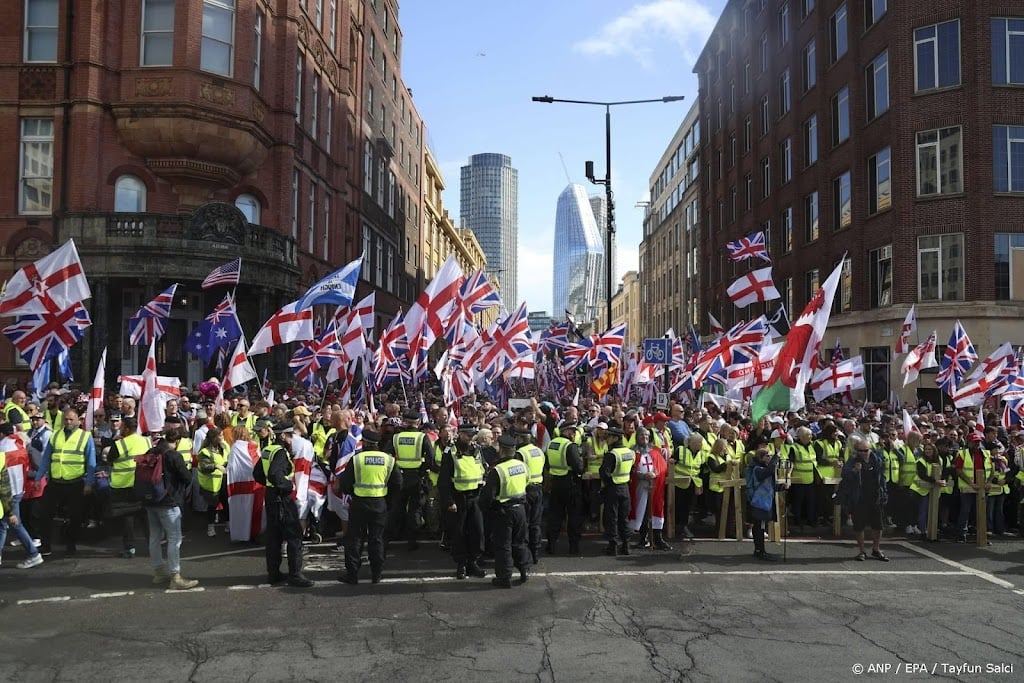 Meer dan honderdduizend demonstranten in Londen