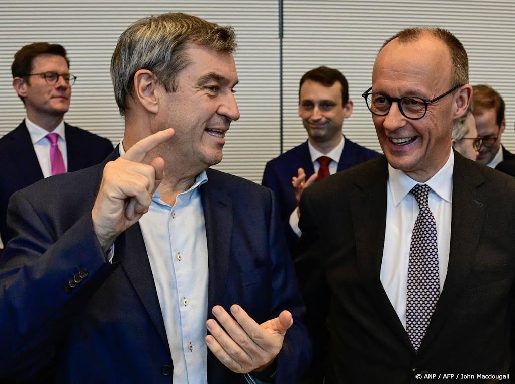 CSU-leider steunt Merz als leider van christendemocratisch blok