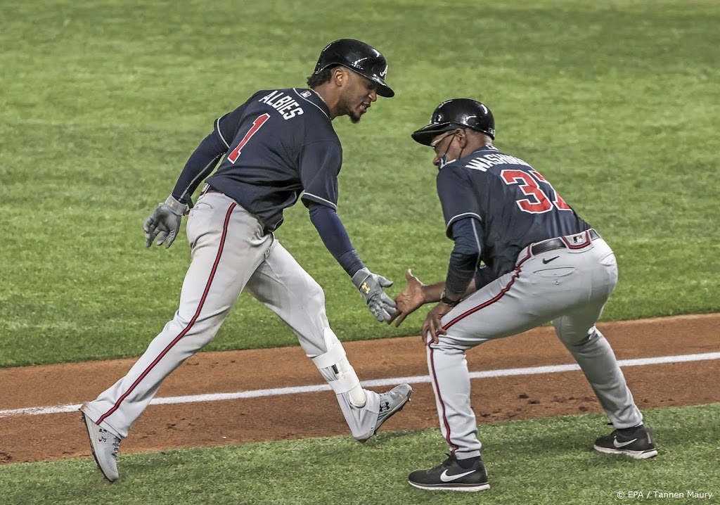 Albies met homerun belangrijk voor Braves bij zege op Dodgers