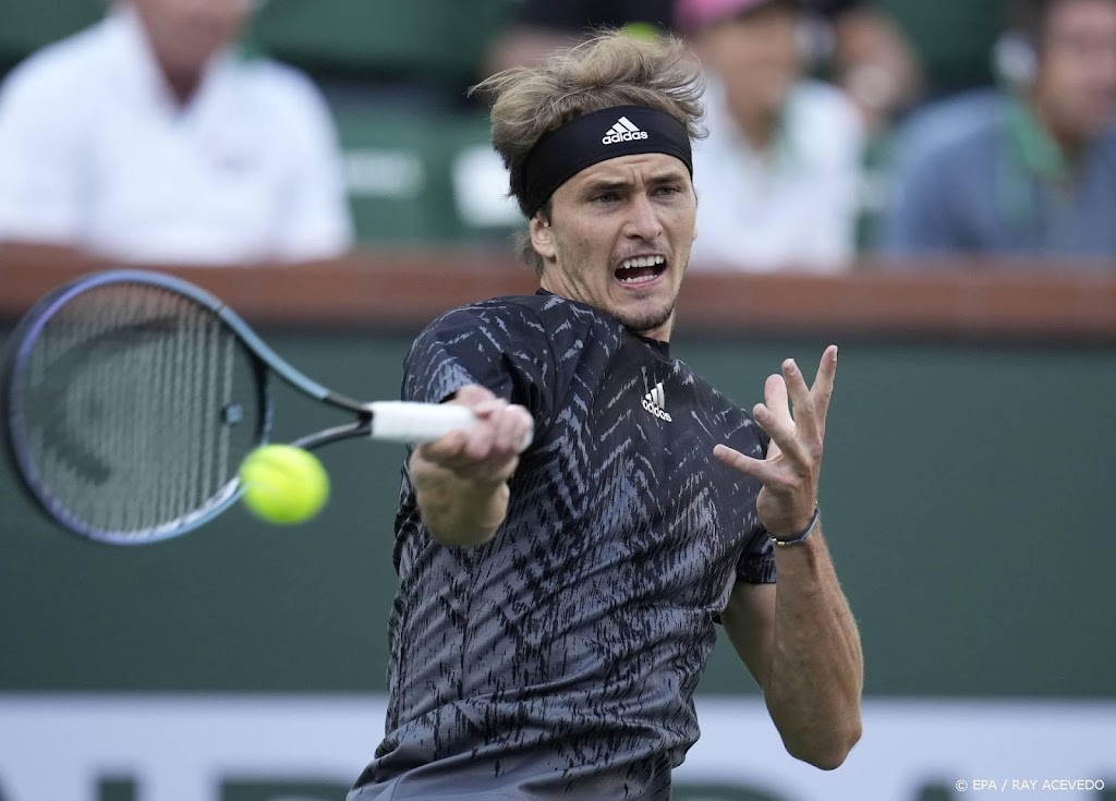 Tennisser Zverev wint in Indian Wells voor het eerst van Murray