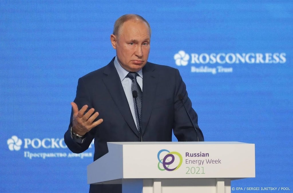 Poetin: Rusland klaar om meer gas te leveren aan Europa 