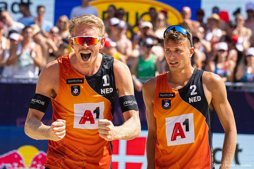 Boermans en De Groot verslaan Immers en Van de Velde op WK beach