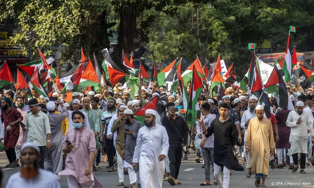 Duizenden in Midden-Oosten en Azië protesteren tegen Israël
