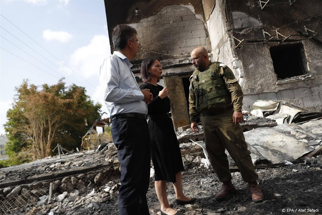 Duitse minister Baerbock: Hamas gebruikt burgers als schild