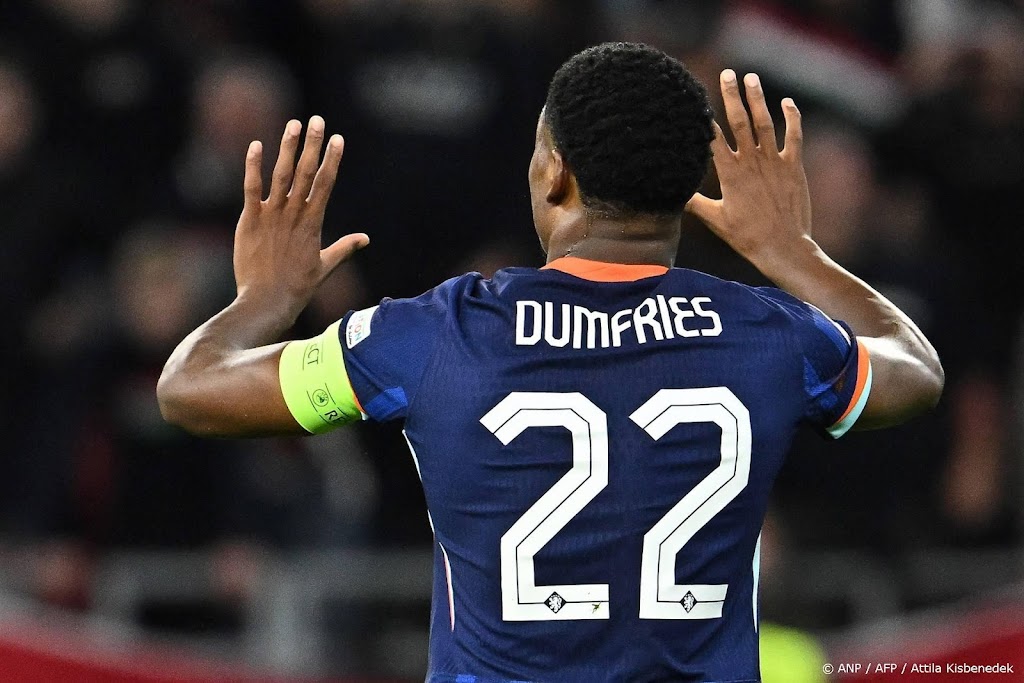 De Vrij of Dumfries aanvoerder van Oranje in München
