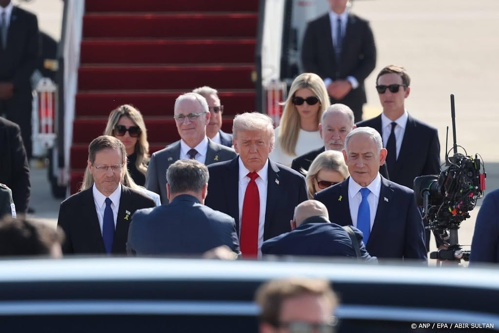 Oppositielid verwijderd uit Knesset tijdens toespraak Trump