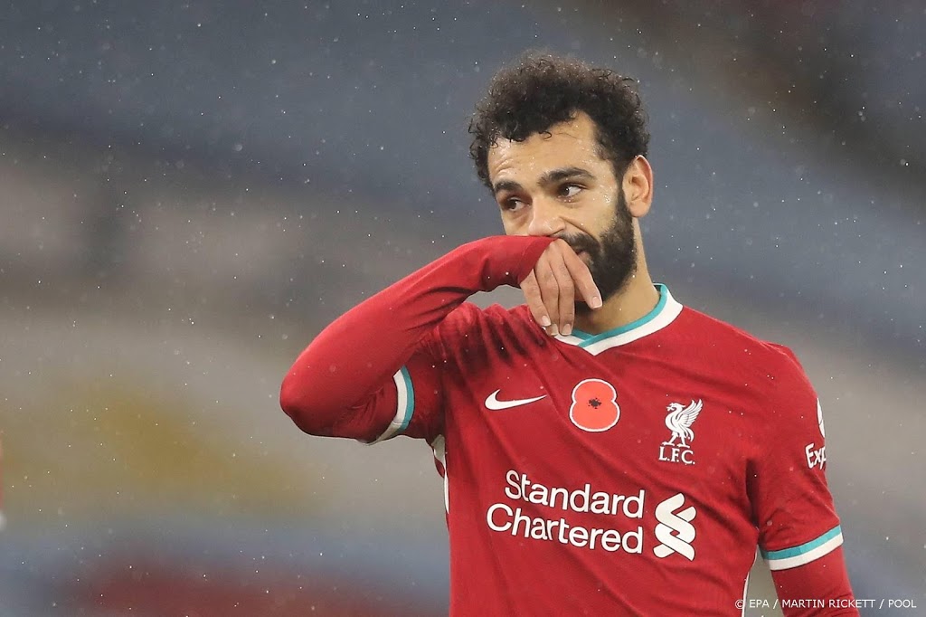 Aanvaller Salah van Liverpool test positief op corona