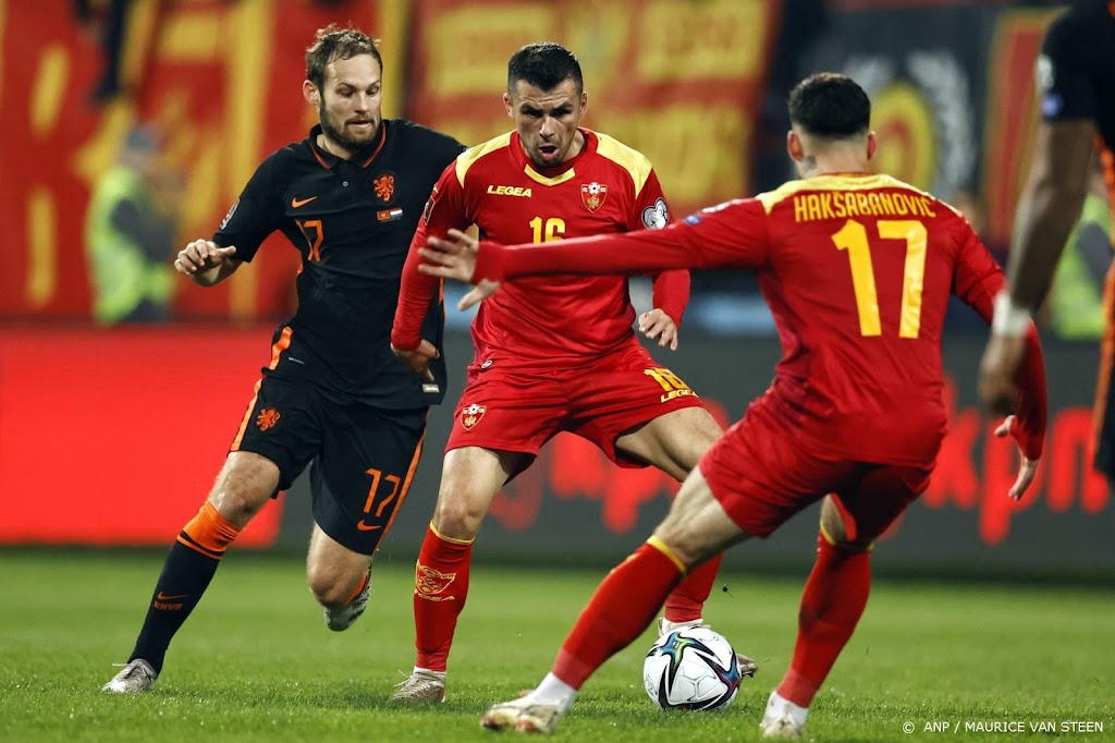 Oranje staat tijdens rust in Montenegro op drempel van WK 