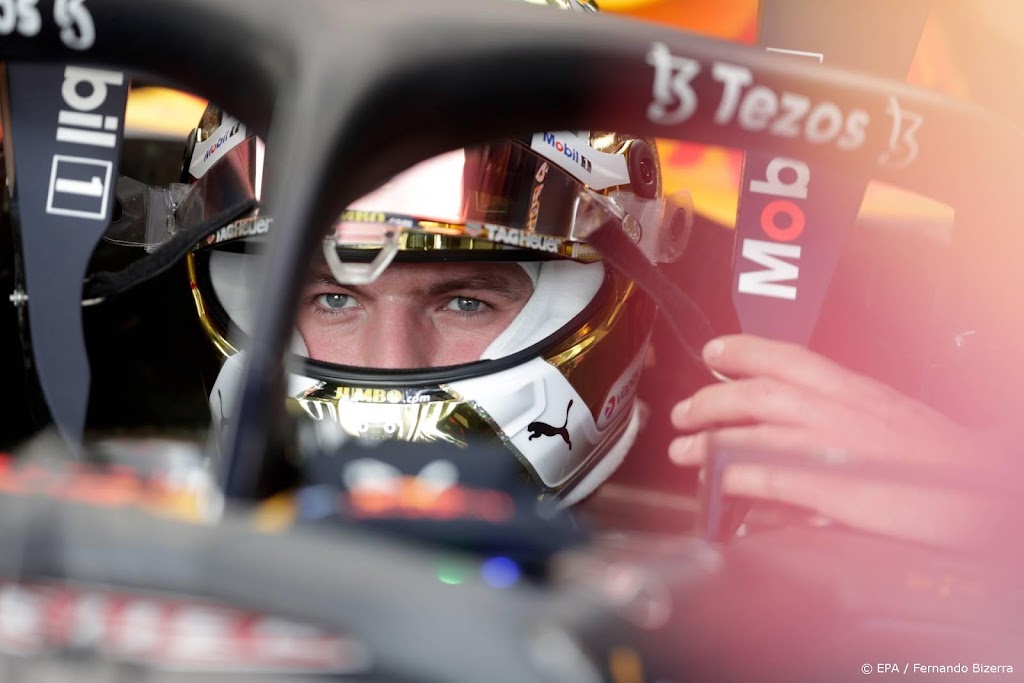 Verstappen vanaf tweede startrij op jacht naar zege in Brazilië 