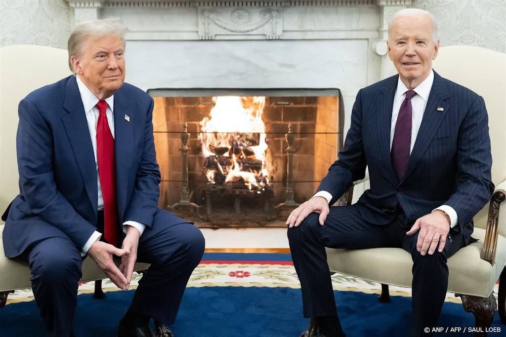 Trump na bezoek Witte Huis: fijn om Biden te zien