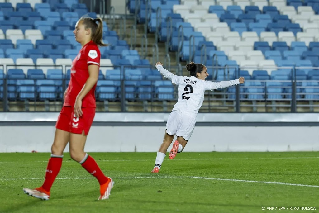 Voetbalsters FC Twente hard onderuit bij Real Madrid