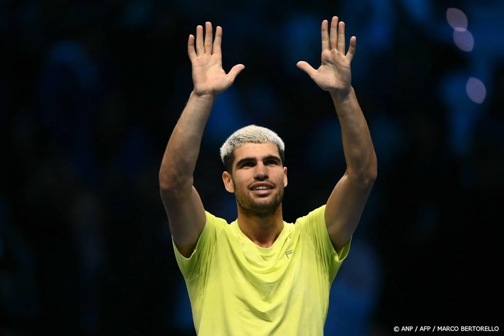 Spaanse tennisser Alcaraz eindigt jaar als nummer 1 van de wereld