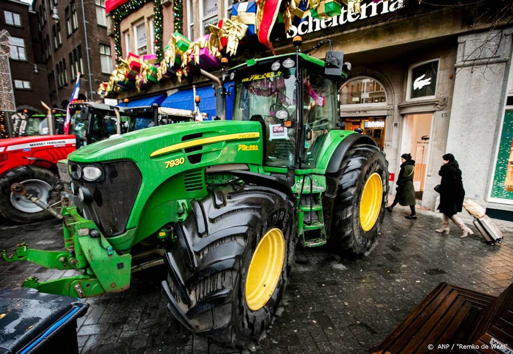 Boeren trakteren op de Dam
