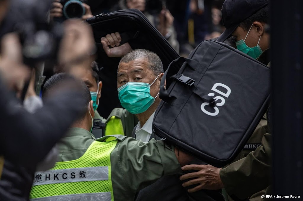 Dertien maanden celstraf voor Hongkongse mediatycoon