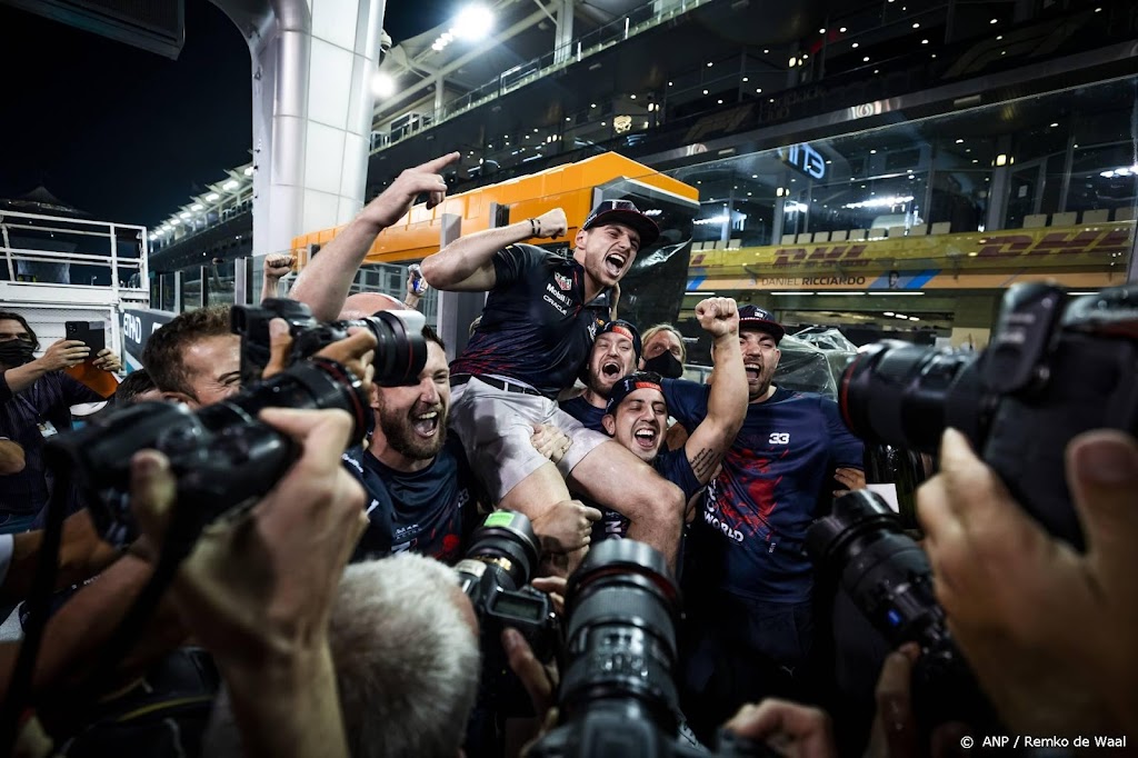 Controverse heeft feest Verstappen niet verpest