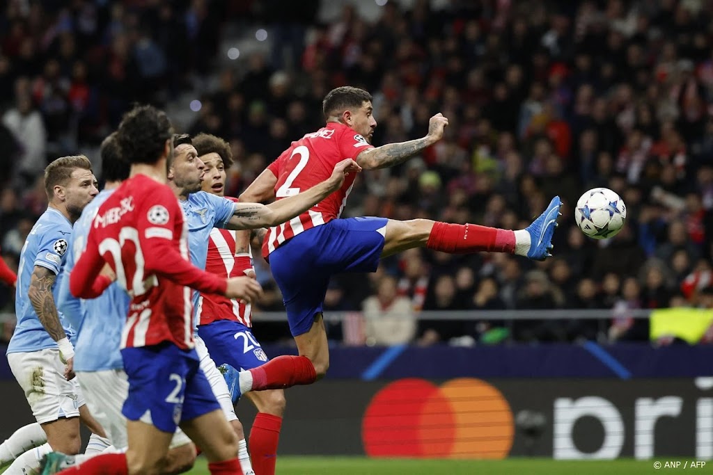 Atlético Madrid wint poule van Feyenoord na zege op Lazio