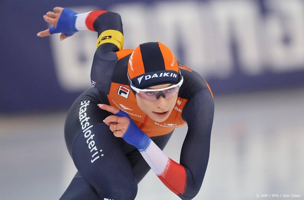 Schaatsster Kok tweede op 1000 meter in Hamar