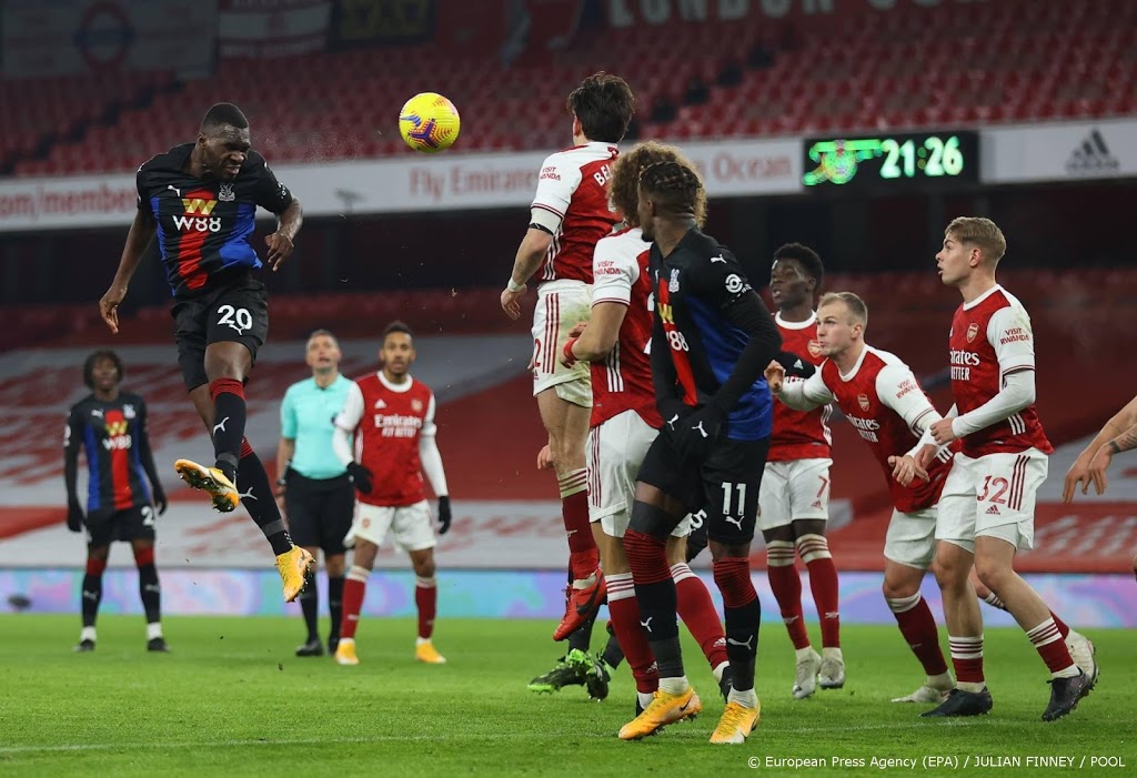 Arsenal en Crystal Palace scoren niet in stadsderby