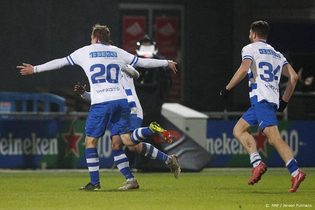 PEC Zwolle wint ondanks coronabesmettingen van Willem II