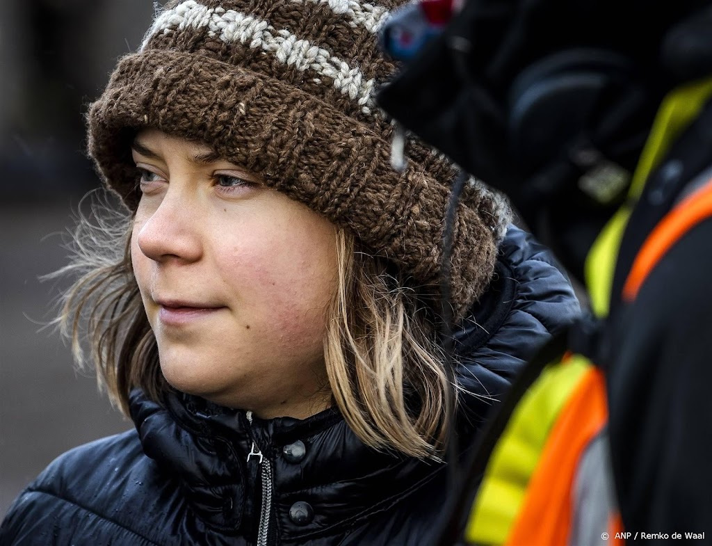 Greta Thunberg bij grote demonstratie rond bezet Lützerath